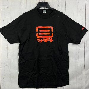 Vintage Shift Motocross Motorcycle Racing‎ Large Casual T-Shirt Black New Men